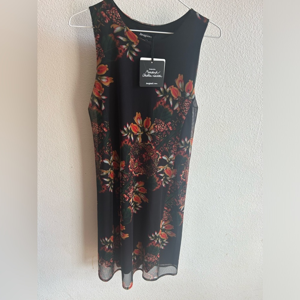 New Desigual Christian Lacrox dress size XS